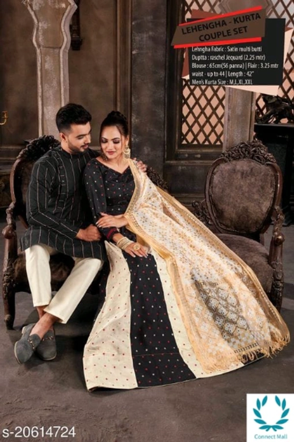 Honey Bunny Couple Set - M, Black, MultiPack ;1set